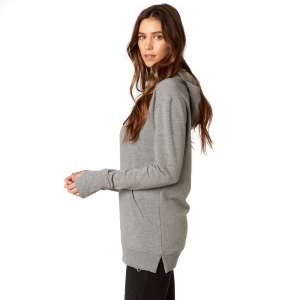 Women's Casual Hooded Eager PO HDY [Gray]: Size - XS