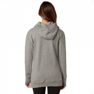 Women's Casual Hooded Eager PO HDY [Gray]: Size - XS