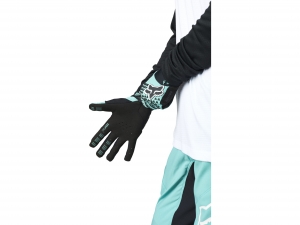 Women's Enduro/Cross Gloves Defend [Light Blue]: Size - M