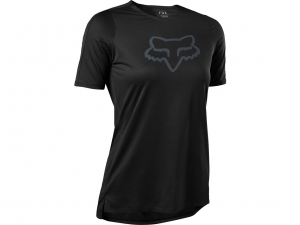 WOMENS FLEXAIR SS JERSEY [BLK]: Mărime - L