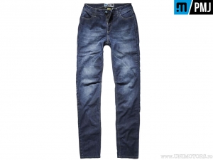 Women's Motorcycle/Casual Jeans PMJ Jeans RIDD15 Rider Denim (Blue) - PM Jeans