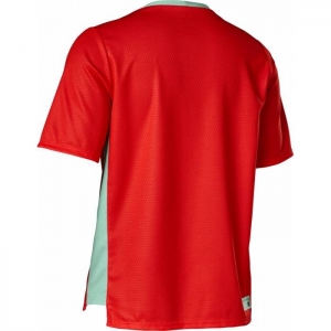 YTH DEFEND SS JERSEY [FLO RED]: Μέγεθος - YM