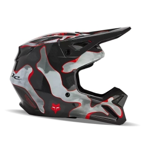 YTH V1 ATLAS HELMET [GRY/RD]: Mărime - YL