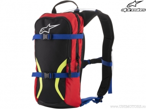 Zaino con idratazione Iguana (nero/blu/rosso/giallo) - Alpinestars