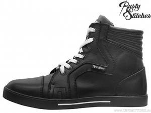 Zapatos de motocicleta Rusty Stitches Franky Black (negro) - Rusty Stitches