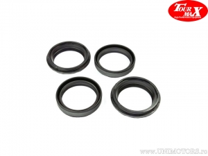 Zestaw uszczelnień widelca 46x58x10mm - Kawasaki ZX-6R 600 / ZZR 600 / Suzuki GSX 1400 / VZR 1800 / Yamaha XV 1900 - TourMax