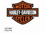 ÉCROU, BROCHE - 12600087 - Harley-Davidson