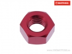 Écrou en Aluminium Rouge Pro Bolt M8 x 1.25 mm - JM