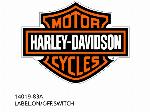 ÉTIQUETTE, ON/OFF, COMMUTATEUR - 14019-83A - Harley-Davidson