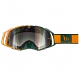 Óculos MT off road (cross-enduro) MX EVO Stripes - cor preto/laranja