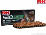 Łańcuch RK X-Ring pomarańczowy OR520 XSO2 / 116 - Aprilia RXV 450 / RXV 550 / Beta RR 125 LC / RR 200 LC / RR 250 2T / RR 300