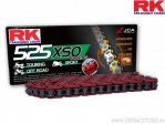 Łańcuch RK XW-Ring czerwony 525 XSO / 114 - Benelli TRK 502 500 / Ducati Desert X 950 / Honda CMX 1100 A / Kawasaki Z 900 B - 