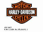 ŚLIZG WIDEŁ, PRAWY, STD, BUF D, 3 - 45500057 - Harley-Davidson