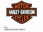 ŚRUBA, OWALNA, KRZYŻOWA - 2471 - Harley-Davidson