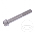 Śruba pokrywy sześciokątnej Pro Bolt M10 x 1.25 x 65 mm inox A4 Racing - JM