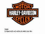 ȘURUB, CAP HEX CU PIN CU FORMĂ DE CIOCOLATĂ - 3044 - Harley-Davidson