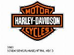 ΒΙΔΑ, SEMS, ΠΛΑΚΕΤΑ, ΕΣΩΤΕΡΙΚΟ ΕΞΑΓΩΝΙΟ - 3983 - Harley-Davidson