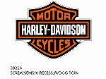 ΒΙΔΑ, SEMS / X-RECESS, ΜΕ ΣΗΜΕΙΟ ΣΚΥΛΟΥ - 3022A - Harley-Davidson