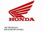 ΔΕΛΤΙΟ ΠΡΟΪΟΝΤΟΣ NT700V DEAU - 004170059990106 - Honda