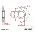 Εμπρόσθιος πίνακας JTF1586.15 (βήμα 525) - Yamaha TDM 850 / TRX 850 / YZF-R6 600 / 600 Επέτειος / 6