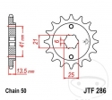 Εμπρόσθιος πίνακας JTF286.15 (βήμα 530) - Honda VF 500 F Interceptor ('84-'87) / Honda VF 500 F2 Intercepto