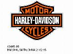 ΖΑΝΤΑ,ΤΡΟΧΟΣ,ΛΕΙΑ,ΧΡΩΜΙΟ,21X2.15 - 43445-05 - Harley-Davidson