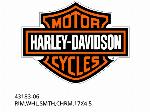 ΖΑΝΤΑ, ΤΡΟΧΟΣ, ΛΕΙΑ, ΧΡΩΜΙΟ, 17X4.5 - 43183-06 - Harley-Davidson