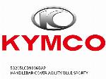 ΚΑΛΥΜΜΑ ΤΙΜΟΝΙΟΥ AGILITY ΜΠΛΕ SPORTY - 53205LCB9306BAP - Kymco