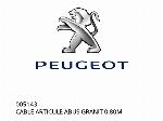 ΚΑΛΩΔΙΟ ΑΡΘΡΩΣΗΣ ABUS GRANIT 0.80M - 005143 - Peugeot