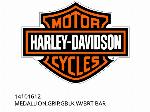 ΜΕΤΑΛΛΙΟ, ΧΕΡΟΥΛΙ, GBLK ΜΕ ΛΑΜΠΡΟ ΜΠΑΡ - 14101612 - Harley-Davidson