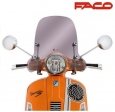 Μεσαίο καπνιστό παρμπρίζ - Vespa Granturismo / GT / GTS / GTS Touring / Super GTS 125-200-250-250-300cc - 