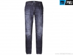 Μπλε τζιν μοτοσυκλέτας / καθημερινό PMJ Jeans DAK18 Dakar Denim Blue (μπλε) - PM Jeans