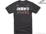 Μπλουζάκι Nations Tee (μαύρο) - Alpinestars