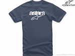 Μπλούζα μοτοσικλέτας Heritage Blaze Tee (μπλε μαρέν) - Alpinestars