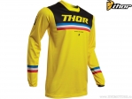 Μπλούζα enduro / cross Pulse Pinner (κίτρινο / μαύρο) - Thor