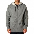 Μπουφάν με κουκούλα casual 3Lue Label Zip Fleece [Γκρι]: Μέγεθος - 2X