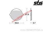 Μπροστινά μαξιλάρια φρένων - SBS 699HF (κεραμικά) - (SBS)