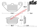 Μπροστινά μαστίγια φρένων - SBS 557HF (κεραμικά) - (SBS)