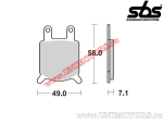 Μπροστινές πλάκες φρένων - SBS 560HF (κεραμικές) - (SBS)