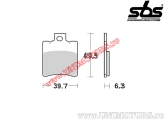 Μπροστινές τακάκια φρένων - SBS 123CT (τεχνολογία άνθρακα) - (SBS)