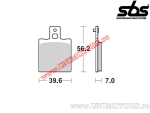 Μπροστινές τακάκια φρένων - SBS 519SI (μεταλλικά / σιντερισμένα) - (SBS)