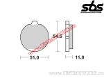 Μπροστινές τακάκια φρένων - SBS 530HF (κεραμικά) - (SBS)