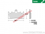 Μπροστινή πλάκα φρένων - MCB659 οργανική - Lucas TRW