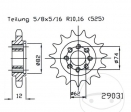 Μπροστινό πινιόν Esjot - 22 δόντια (βήμα 525) - Aprilia SRV 850 ie ('12-'17) / ie ABS ('12-'18) / Giler