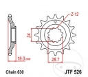 Μπροστινό πινιόν JTF526.15 (βήμα 630) - Kawasaki GPZ 1000 RX Ninja - JM