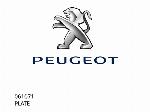 ΠΛΑΚΑ - 061071 - Peugeot