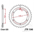 Πίνακας πίσω JTR1346.44 (βήμα 525) - Honda VFR 800 X Crossrunner ABS / CB 1000 RA ABS - Black Edition ABS - JM