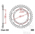 Πίνακας πίσω JTR300.46 (βήμα 525) - Honda XL 600 V Transalp / XL 650 V Transalp / XL 700 V Transalp - VA Transalp