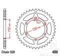 Πίνακας πίσω JTR486.42 (βήμα 520) - Suzuki GSX-R 1000 RZA ABS / GSX-R 1000 ZUF 25η επέτειος / GSX-R 750 