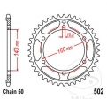 Πίνακας πίσω JTR502.50 (βήμα 530) - Kawasaki GPX 750 R / GPZ 1100 E / GPZ 1100 F ABS / GPZ 750 R Ninja / 900 R Ni